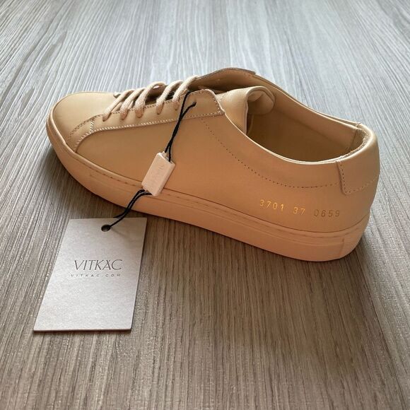 NWT Woman by Common Projects Original Achilles Low Nude 37 - Picture 14 of 15